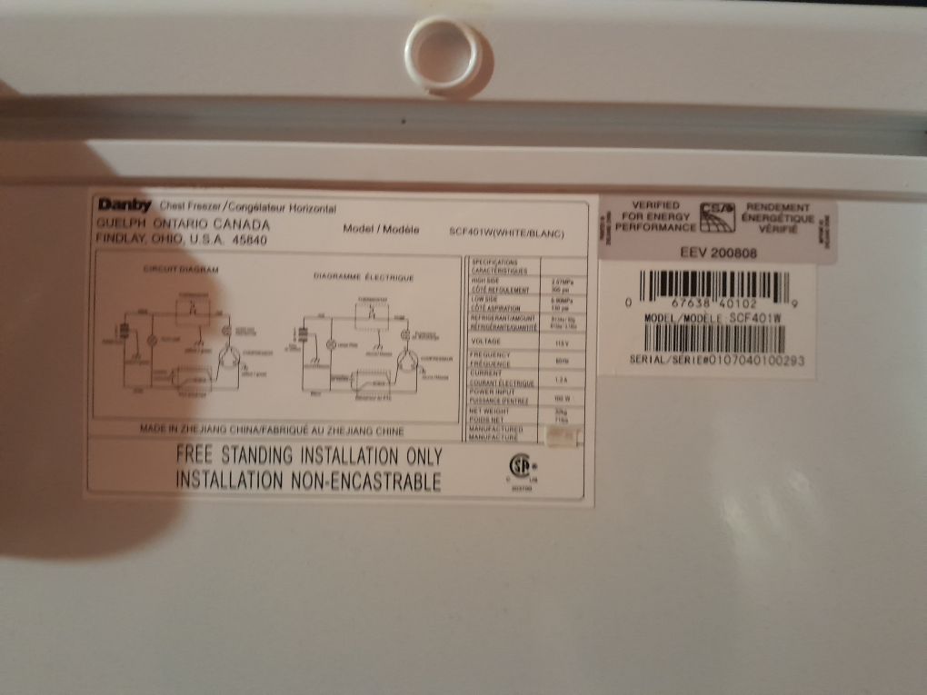 Simplicity Chest Freezer - photo 4