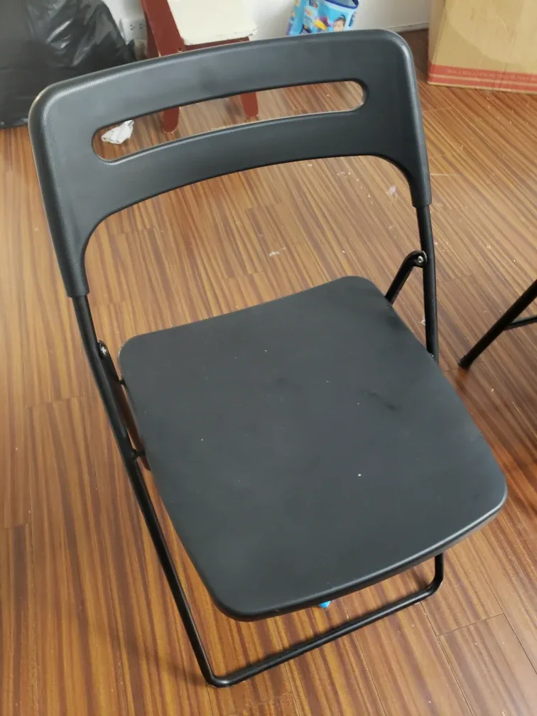 Black Folding Chair thumbnail