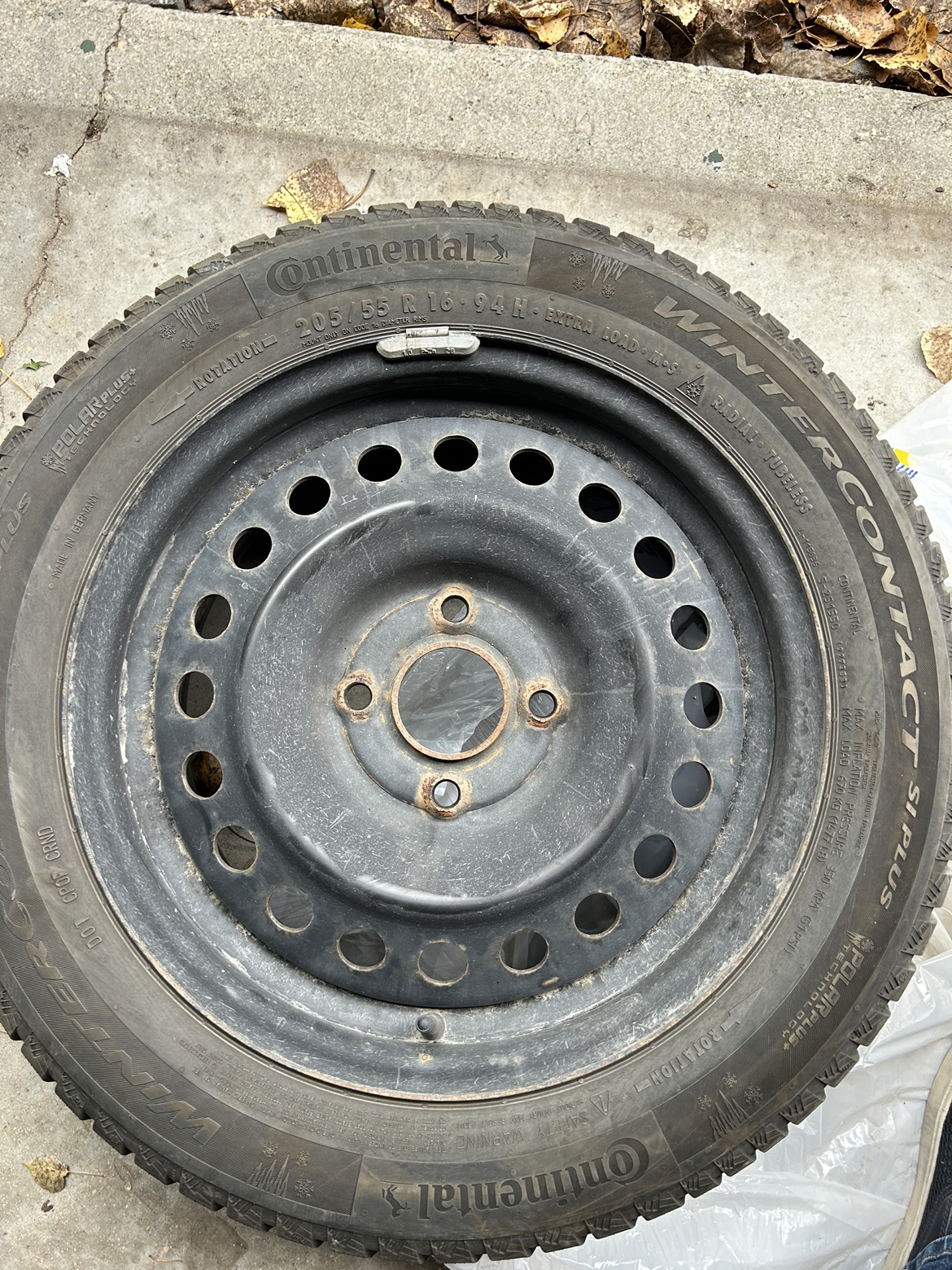 Set of 4-Continental WinterContact SI 205/55 R16 - photo 2
