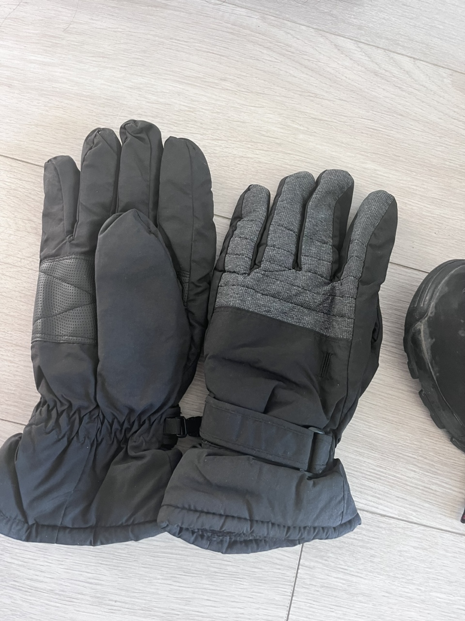 Black Workload Boots and Gloves - photo 2