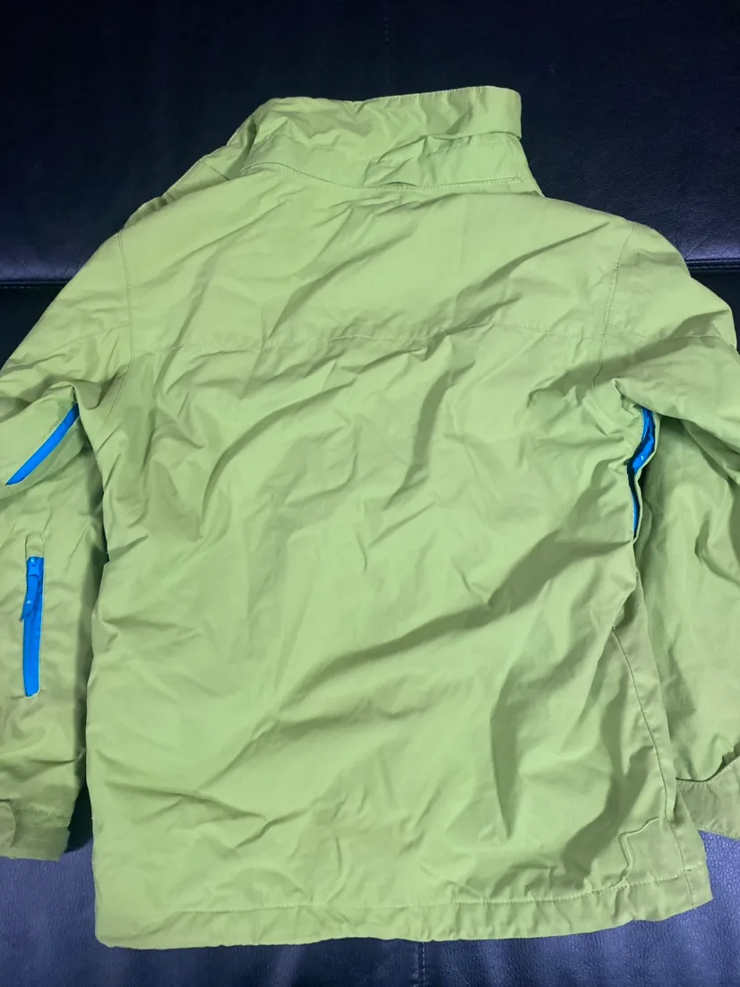 Quiksilver Youth Size 12 Ski winter green Jacket image indicator(3)