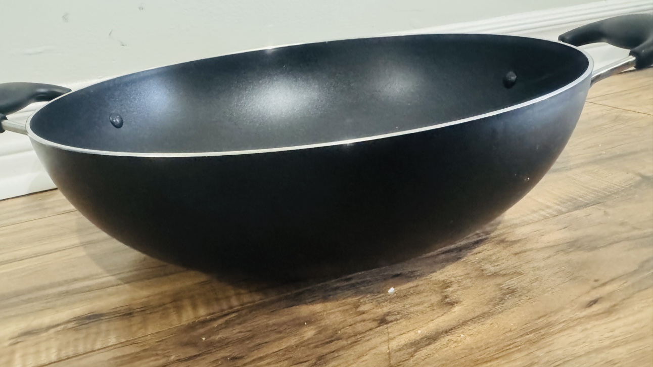 Starfrit Wok 7.5qt / 34cm matt black + lid, Non-stick surface - photo 3