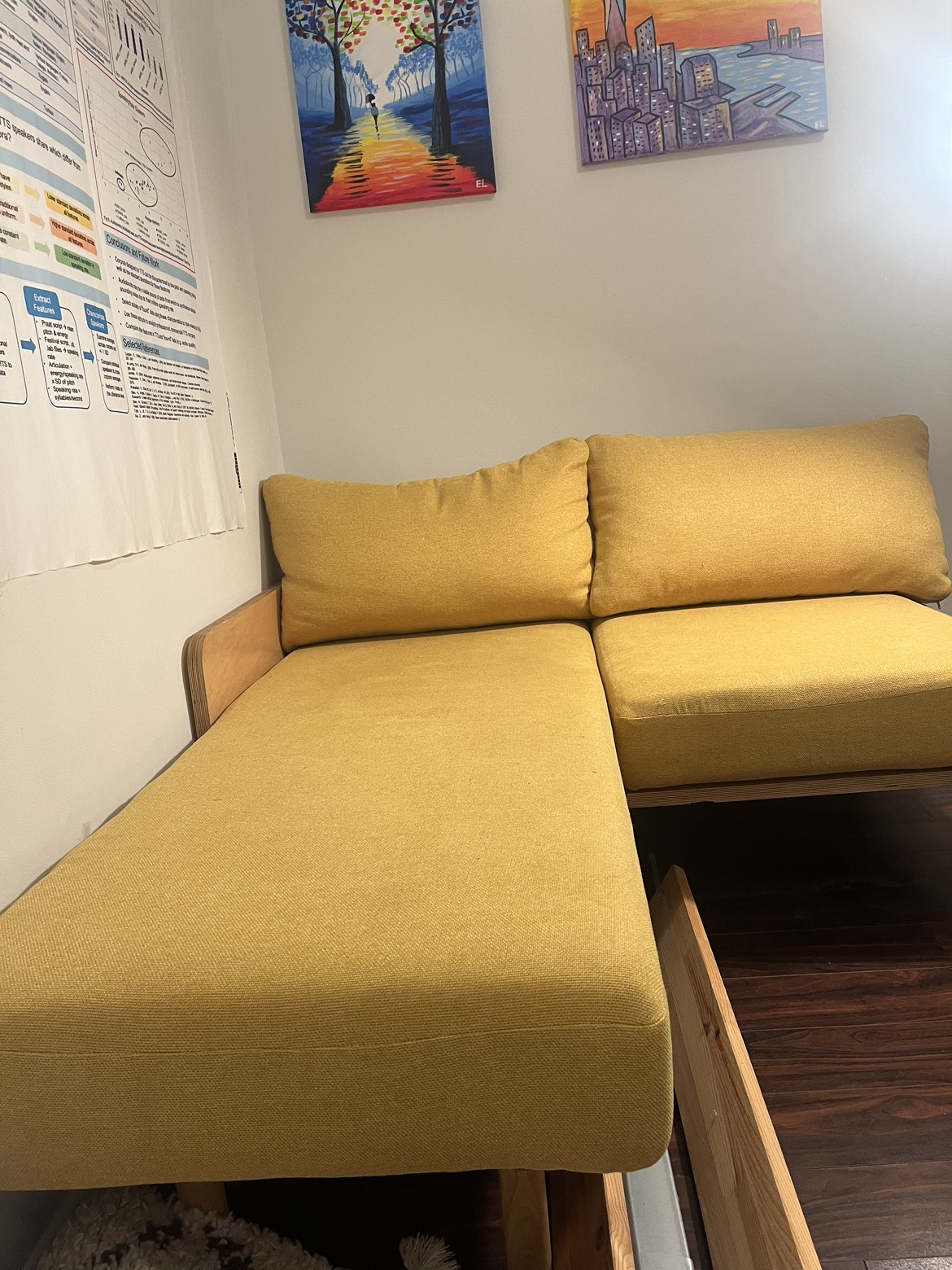 Inside Weather Latte Aero Two Seater Sectional - photo 3