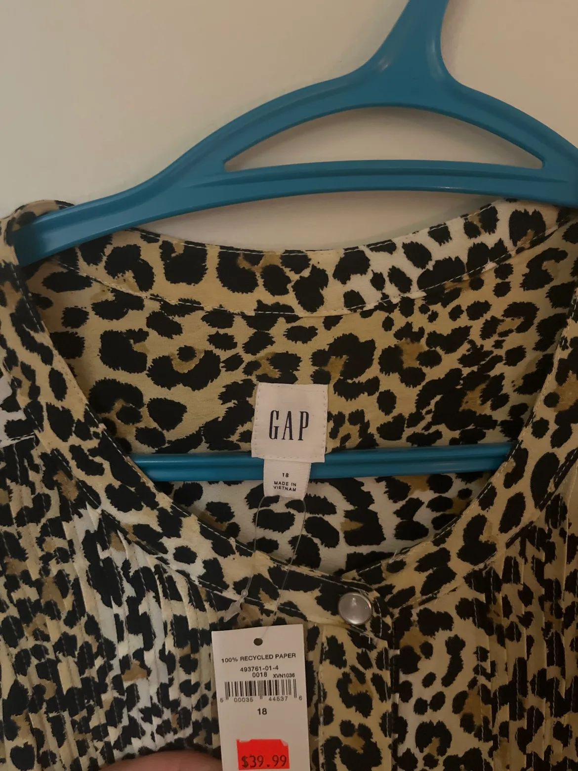 Gap Leopard Print Dress thumbnail