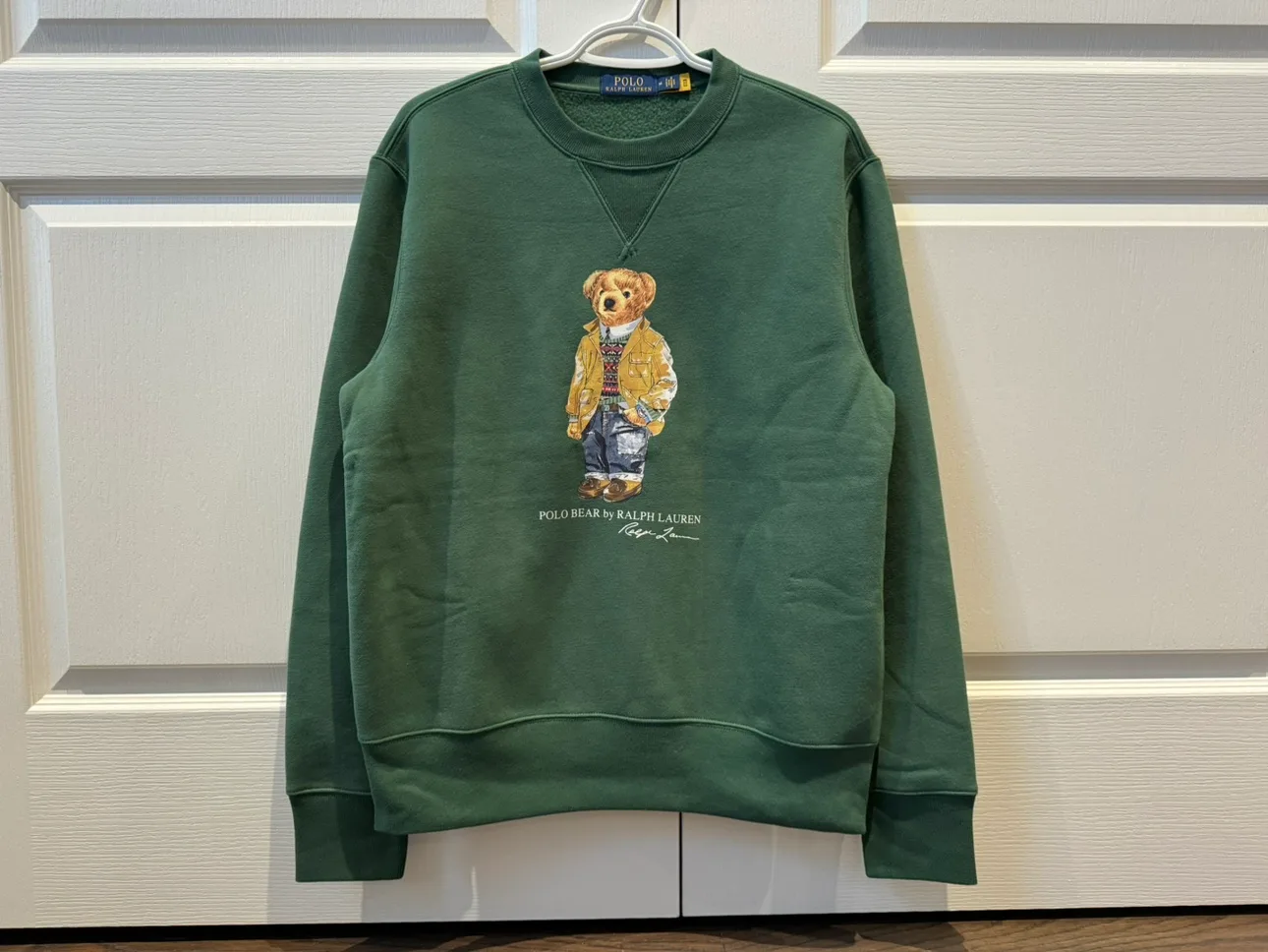 Polo Ralph Lauren Unisex Green Bear Sweatshirt thumbnail