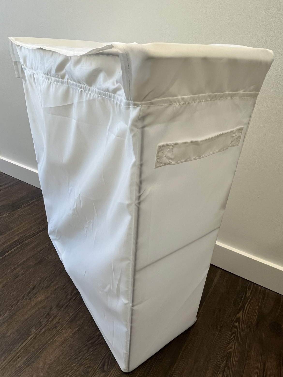 Laundry bag with stand, white, IKEA SKUBB 🧡