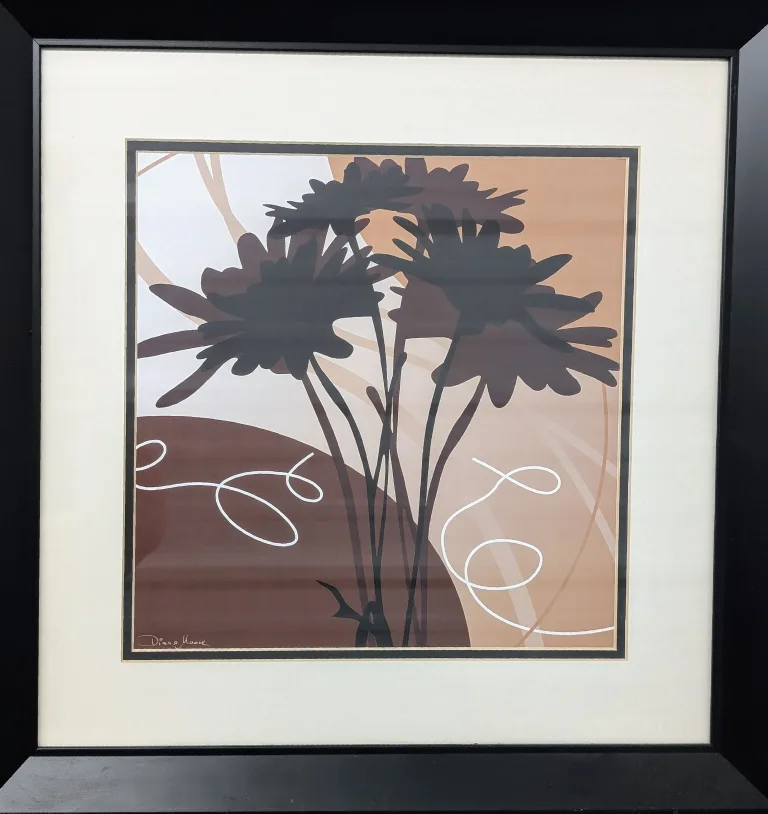 Set of 2 Framed Floral Art Prints image indicator(4)