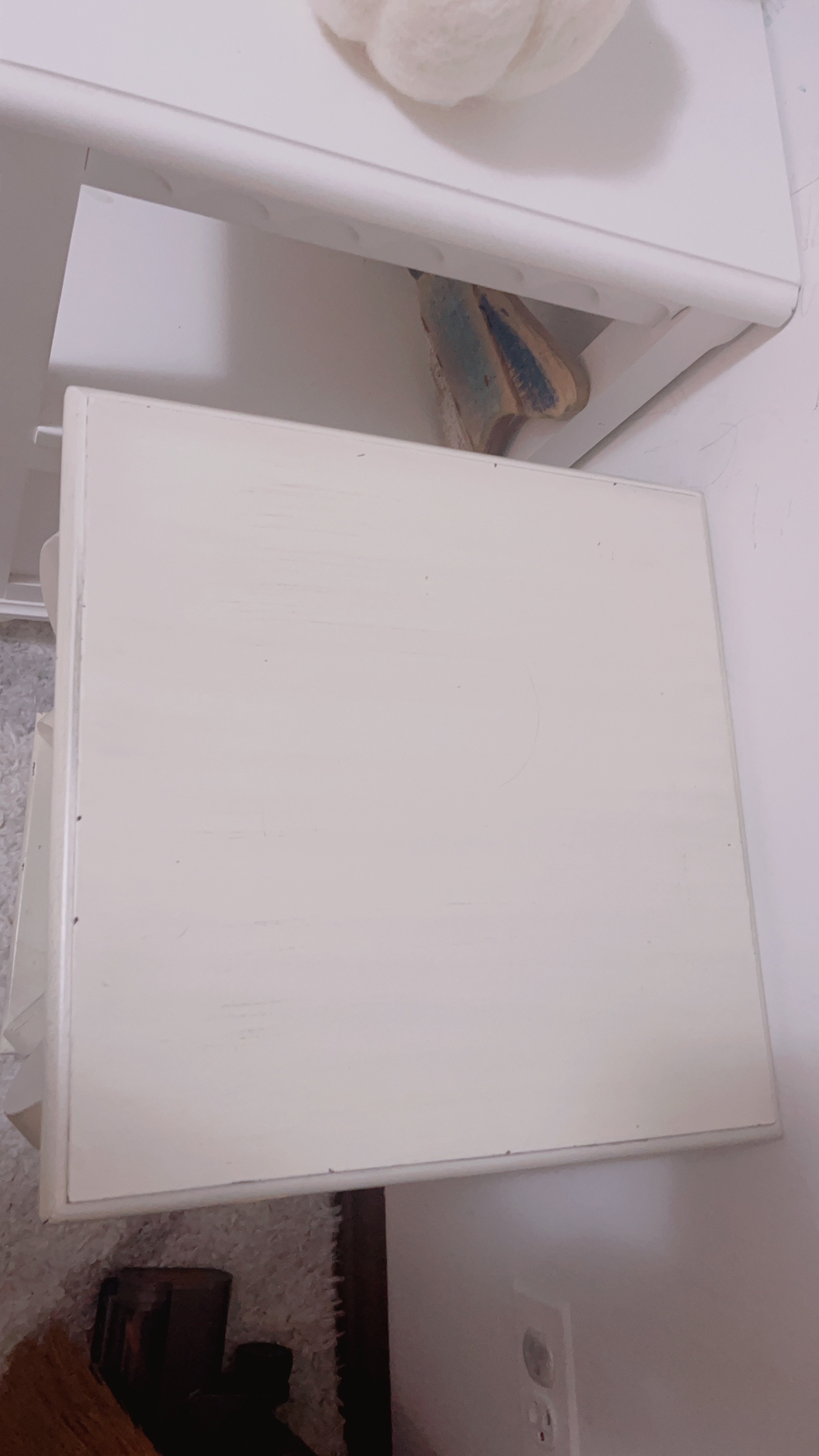 White side Table 2 pieces set  please check more pictures - photo 3