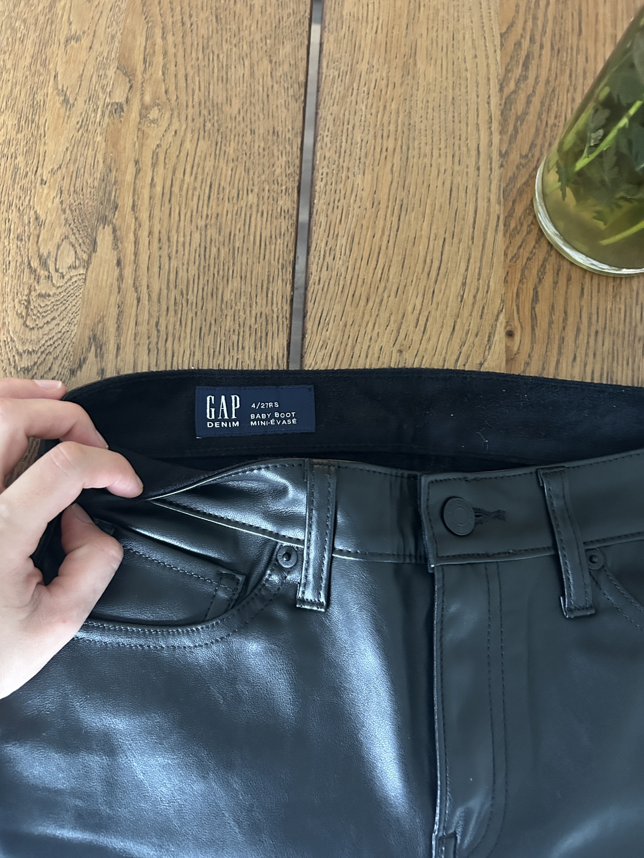 Gap Faux Leather Pants - photo 2