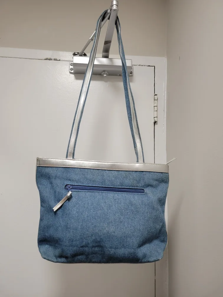 Blue Denim Handbag image indicator(3)