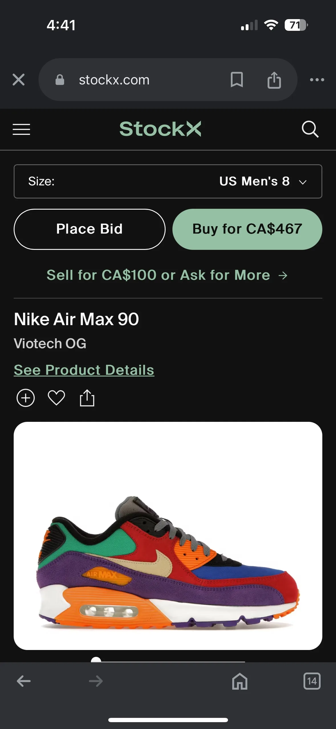 Nike Air Max 90 Viotech OG - US 9 image indicator(7)