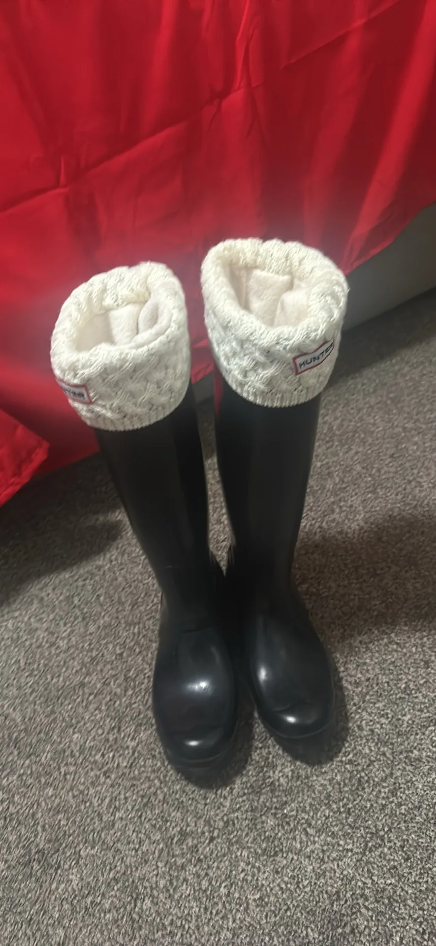 Hunter Boots with socks thumbnail