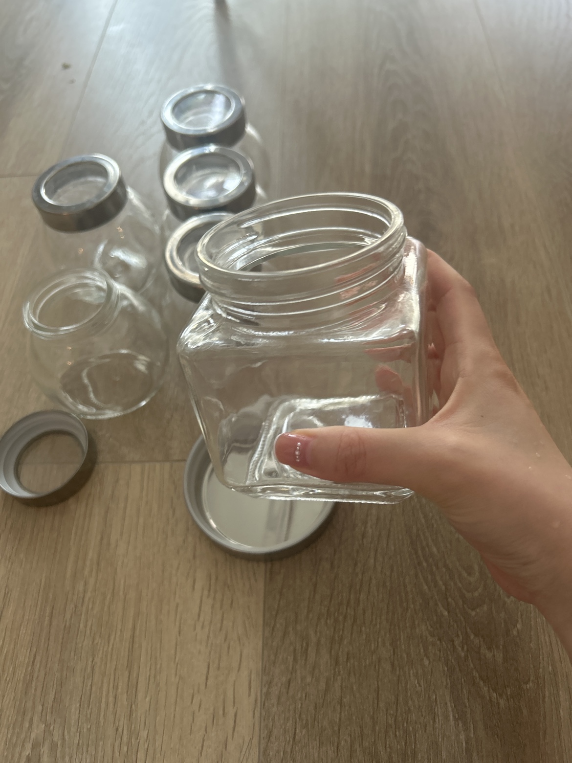 Glass Storage Jars - photo 3