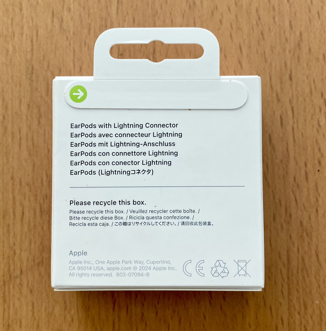 Brand New, Sealed in Box Apple EarPods with Lightning Connector - photo 2