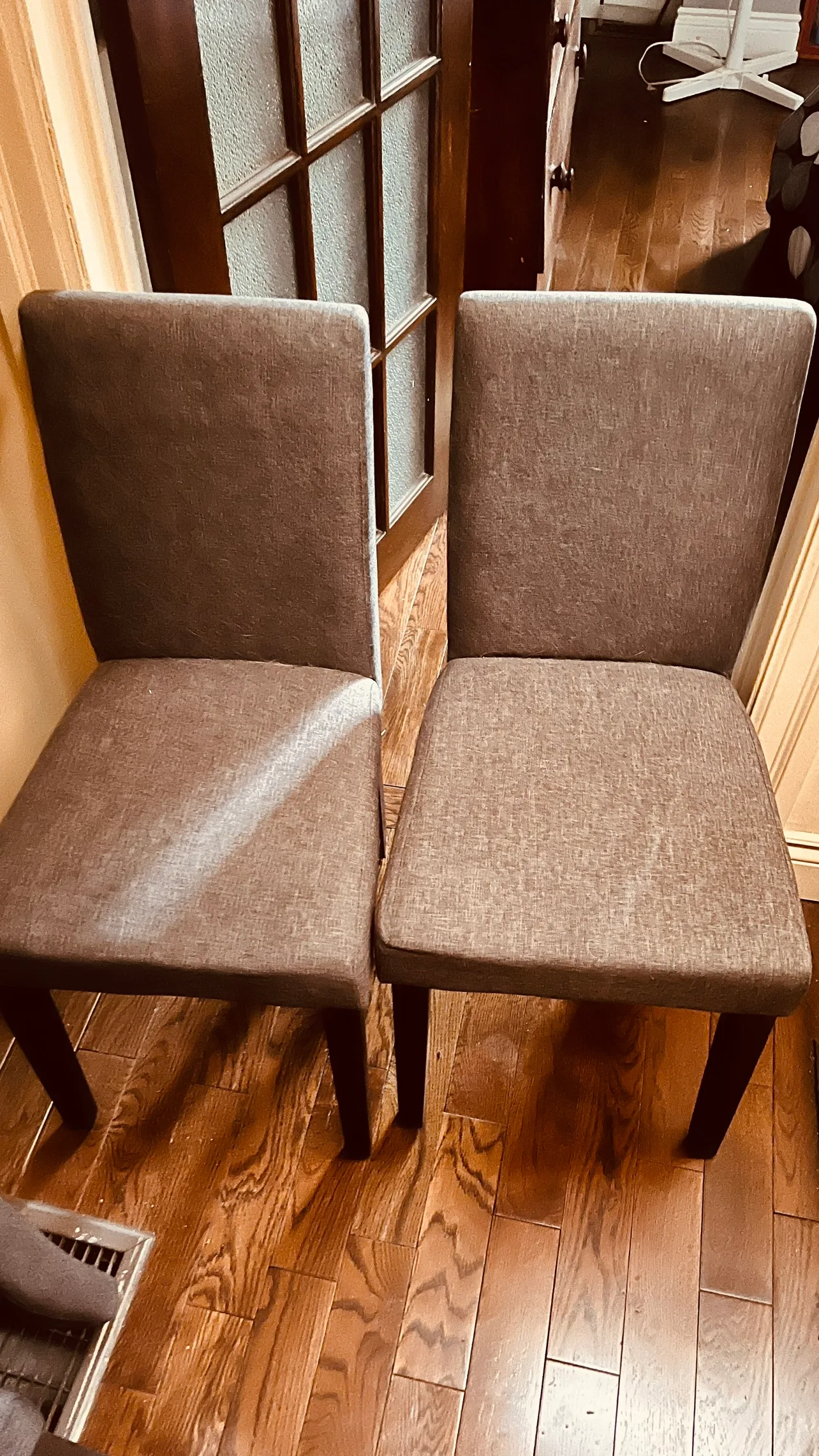 4  Grey Dining Chairs thumbnail