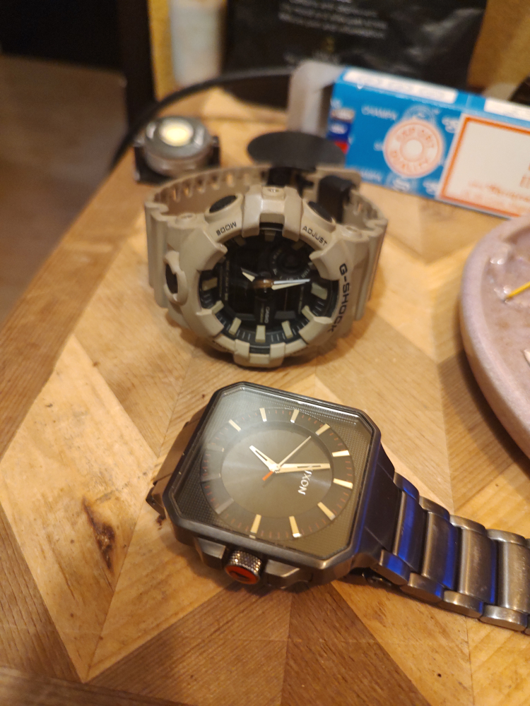 G-Shock and Nixon Watches