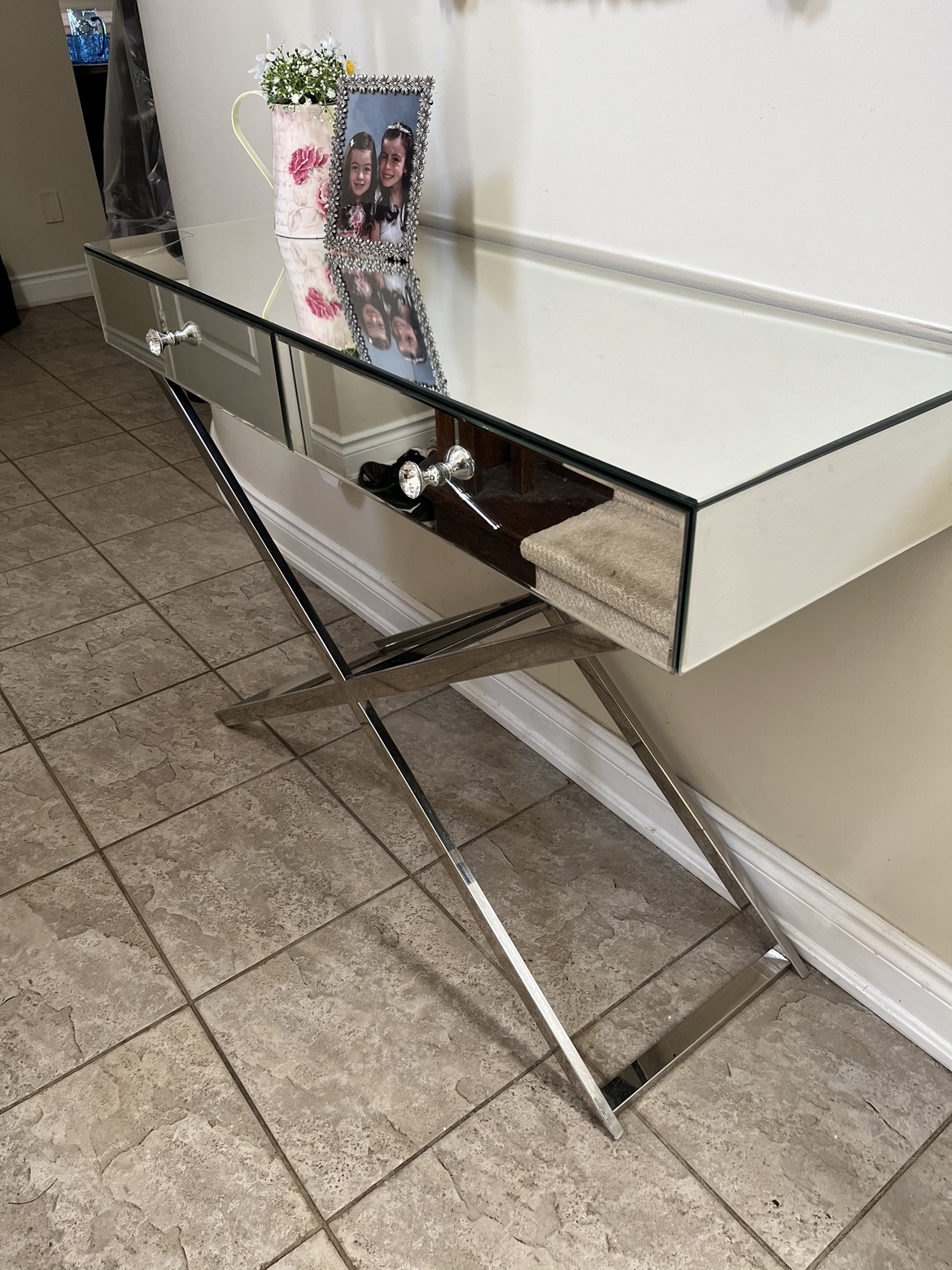 Mirrored Console Table - photo 2