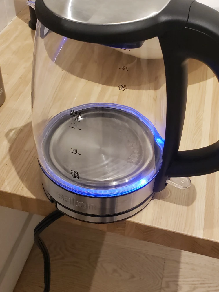 Salton Cordless Electric Glass Kettle "🧡" - photo 3