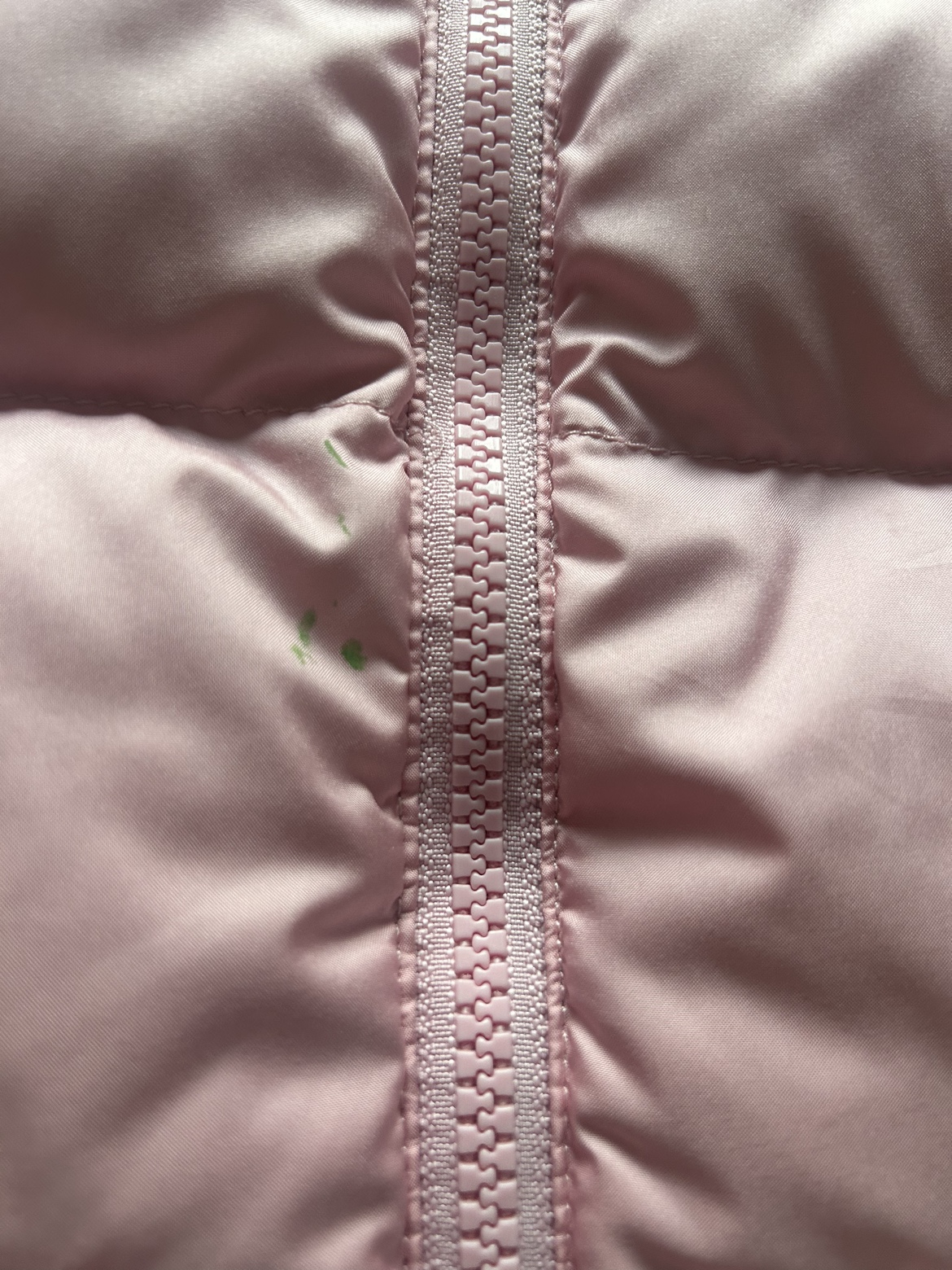 Northface size small girls pink vest - photo 3