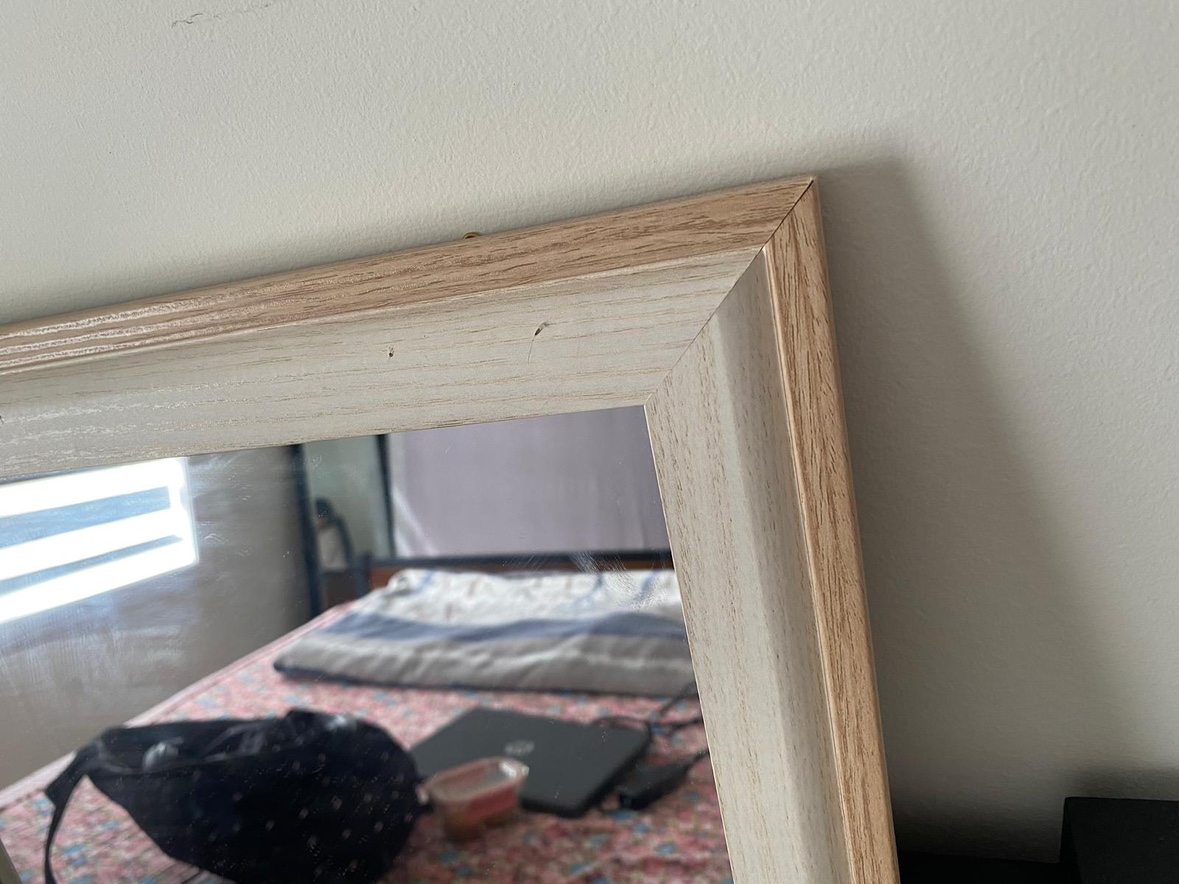 Wooden Framed Mirror - photo 5