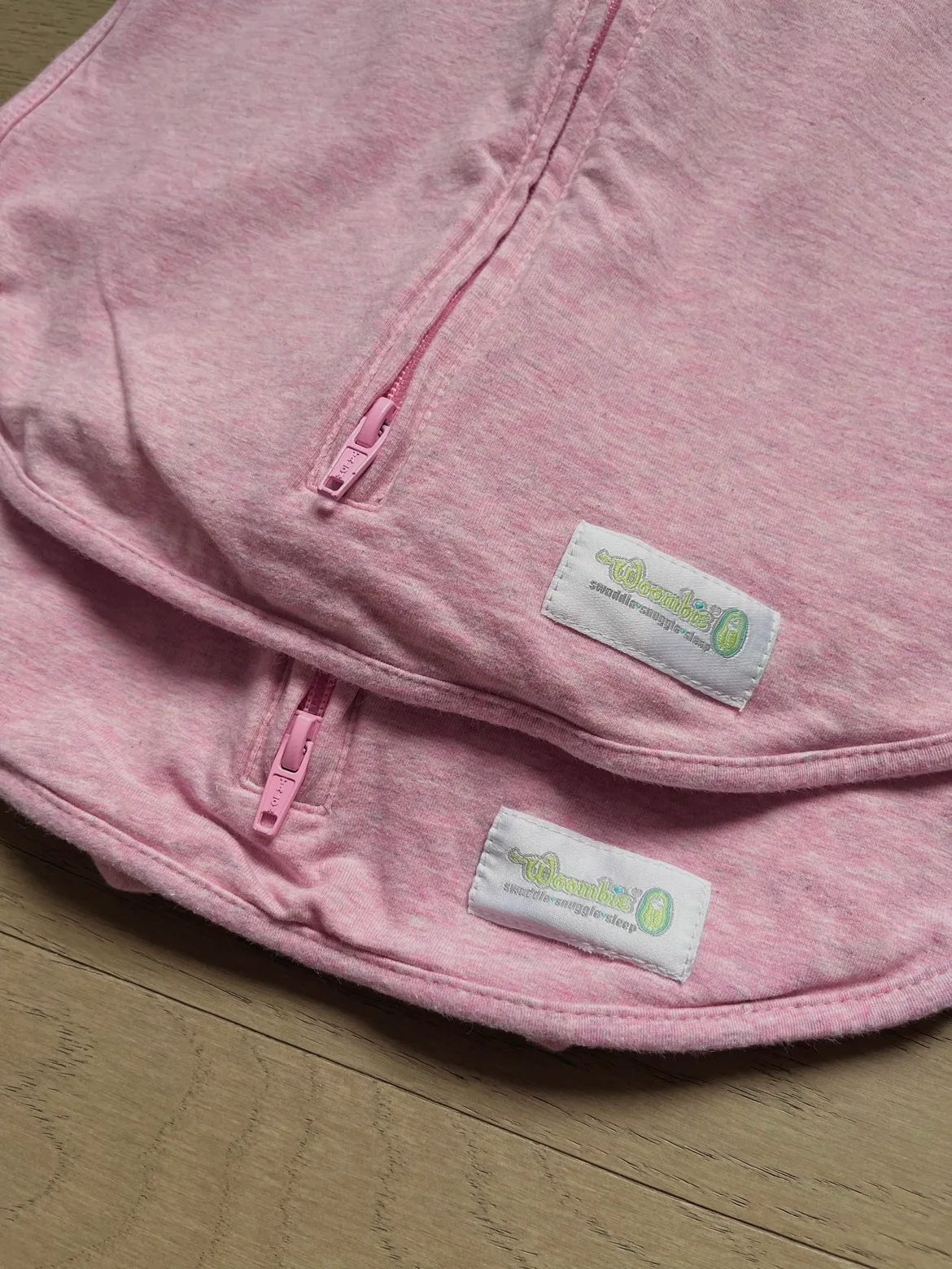 2 Swaddle Sleep sacks Woombie Original Air Pink 3-6 months image indicator(3)