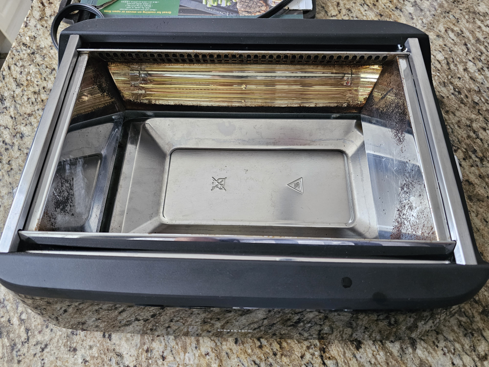 Phillips portable indoor infrared smokeless grill - photo 4