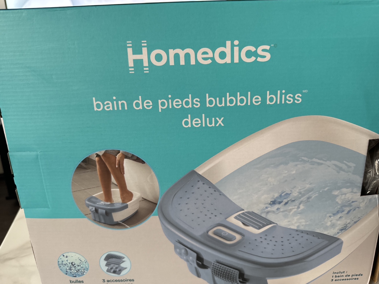 Brand new footbath