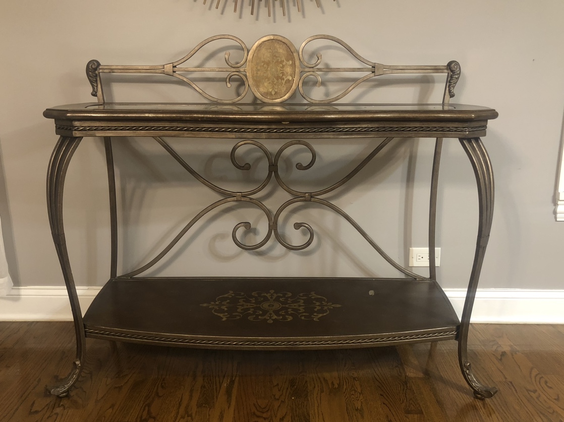 Ornate Console Table with Wall Mirror - photo 2