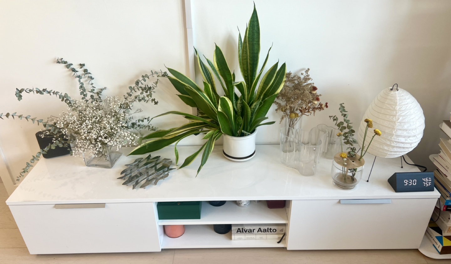 White TV Stand