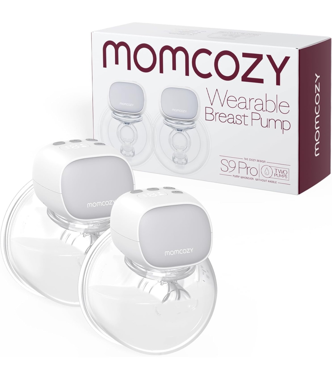 Momcozy S9 Pro Wearable Breast Pump (Two Pack)