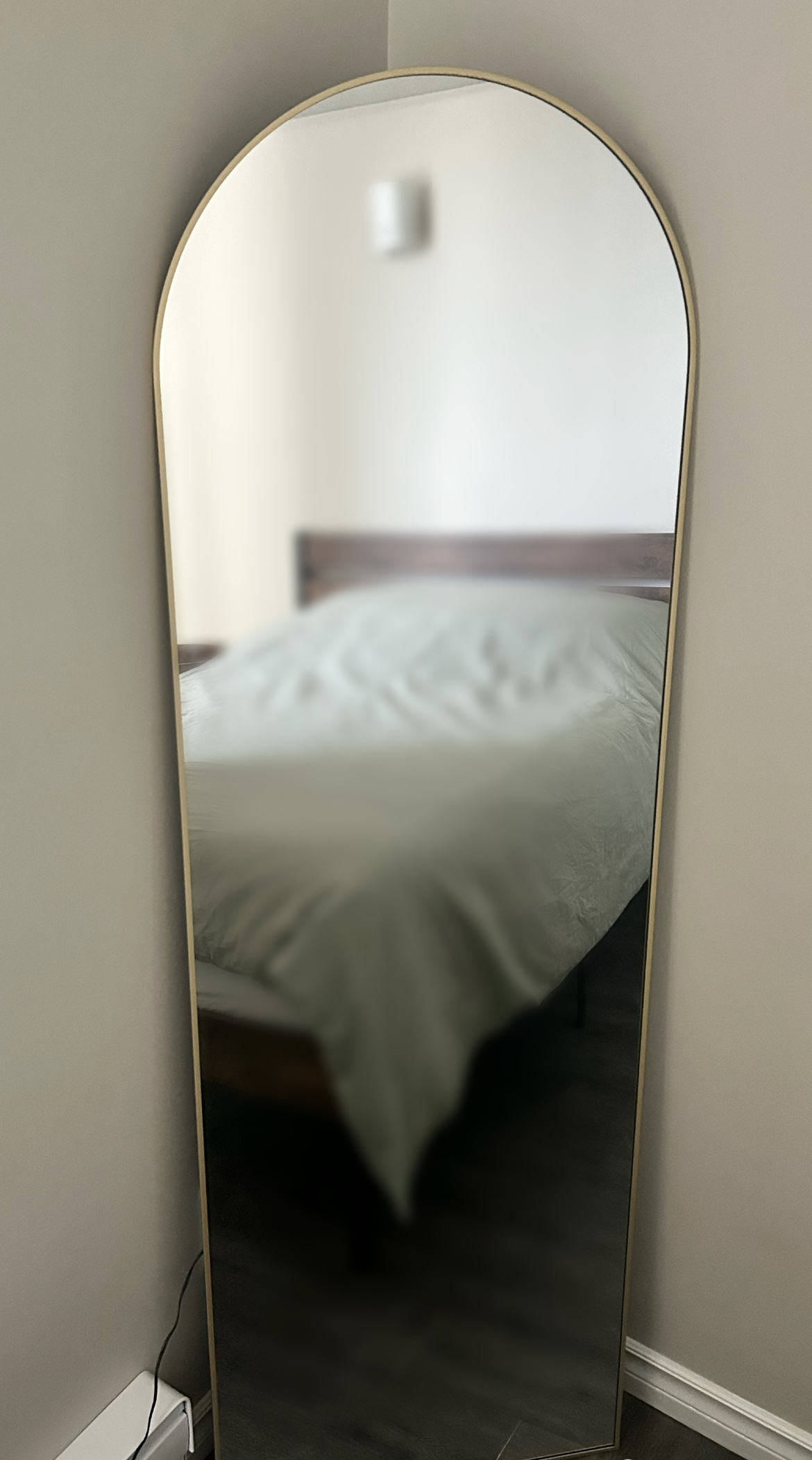 Full Length Gold Arched Mirror - photo 2