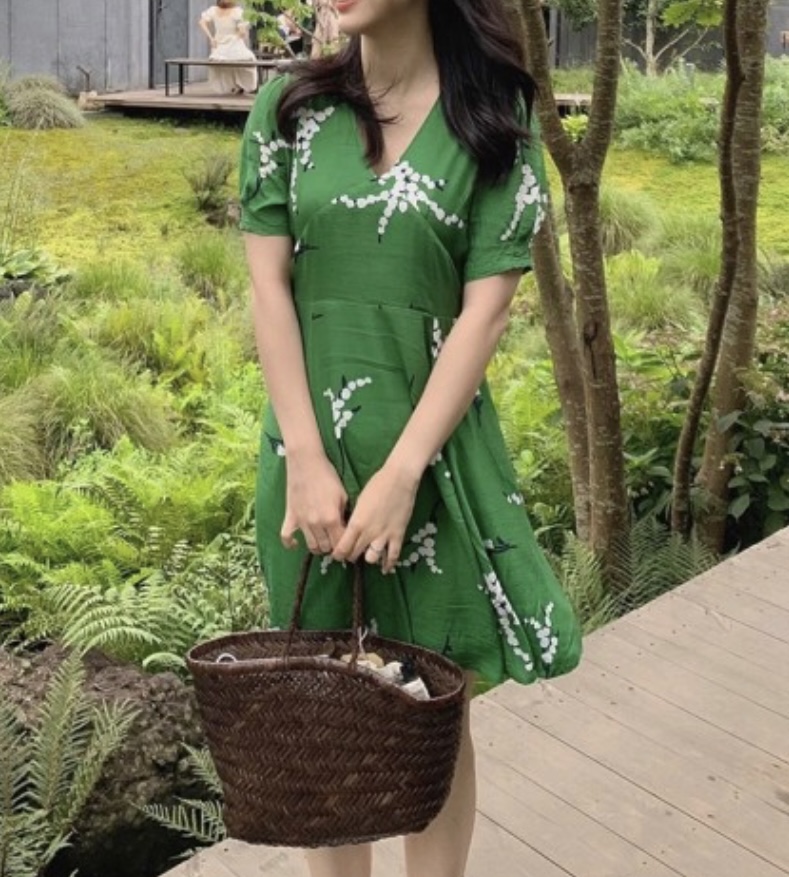 Green Floral Dress - photo 2