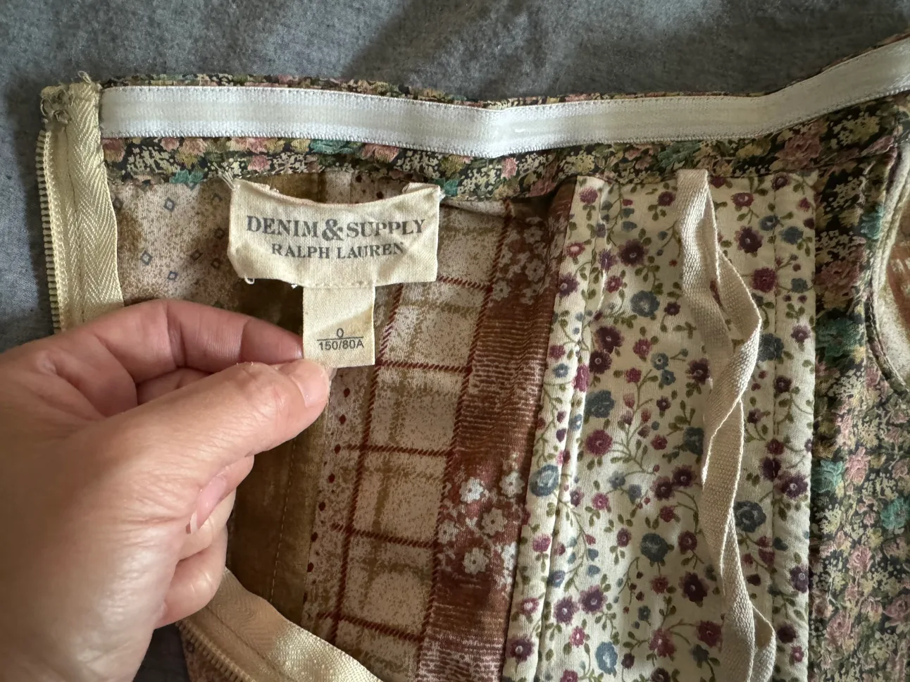 Ralph Lauren Denim & Supply Patchwork Dress image indicator(3)