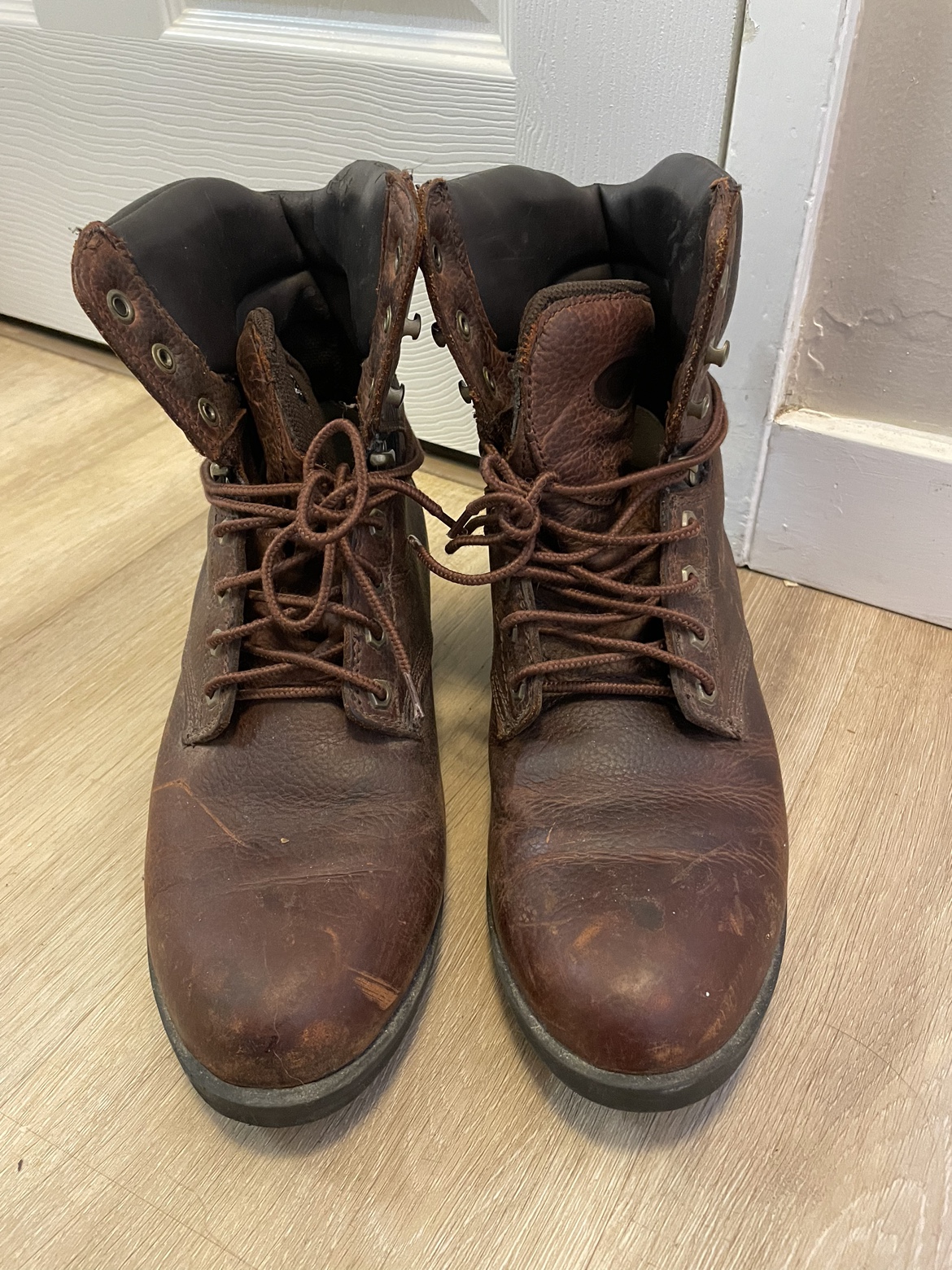Brown Leather Boots