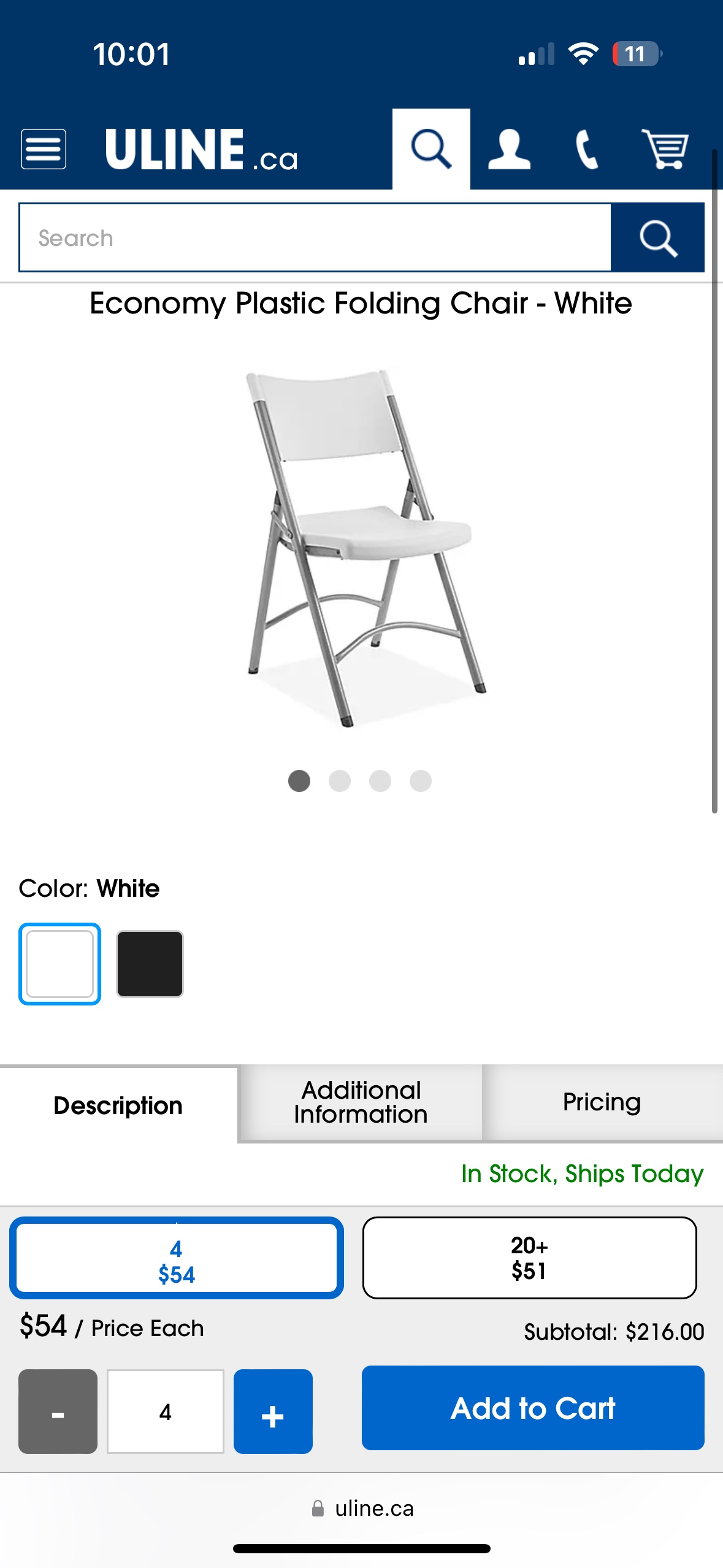 Folding Chairs Set of 2