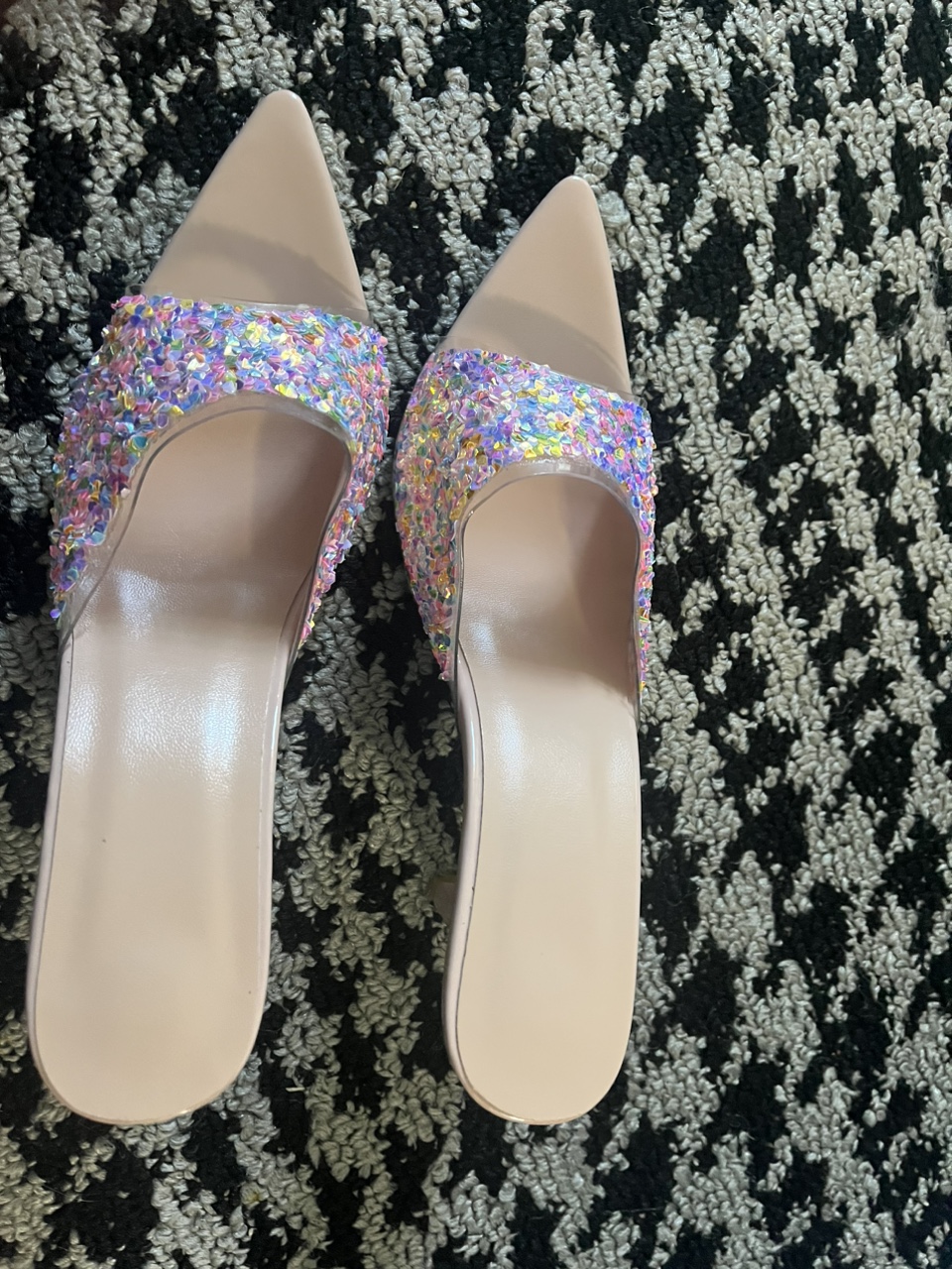 Rhinestone Stiletto Heels