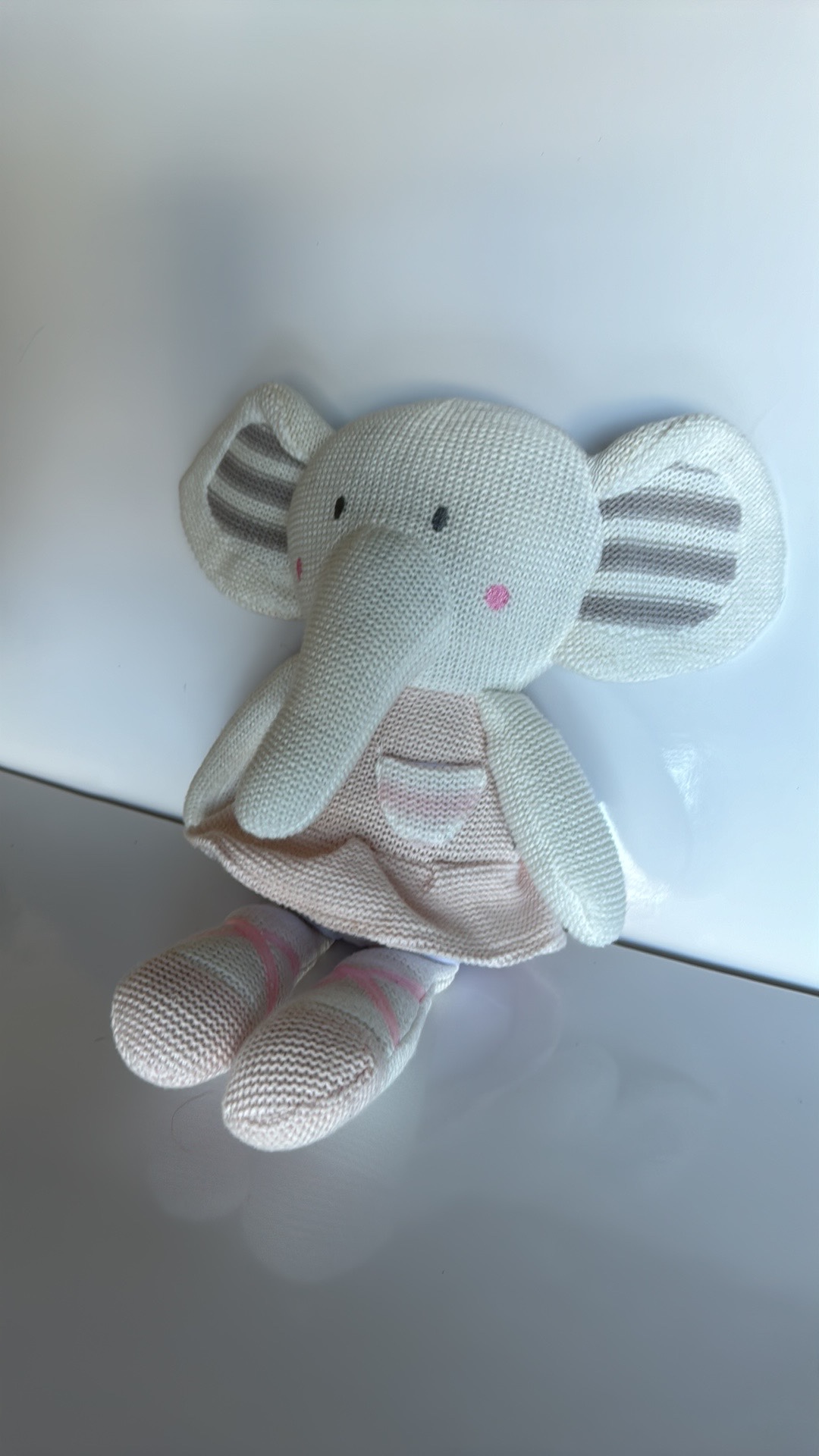 Amelia elephant rattle toy - photo 2