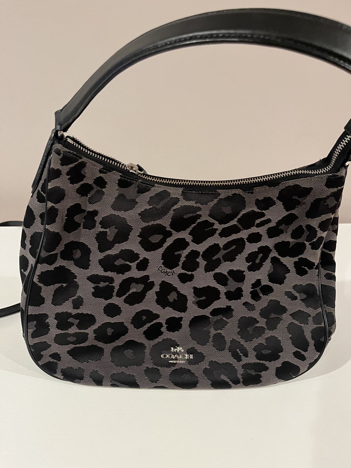 Coach Leopard Print Bag
