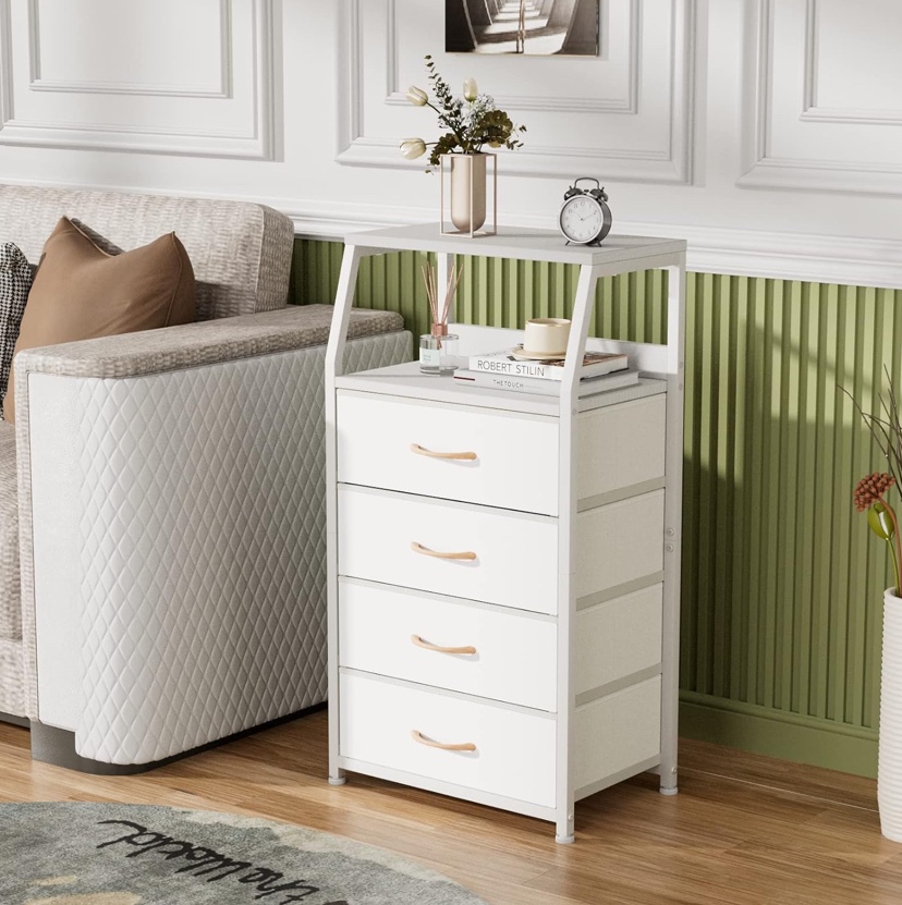 Furnulem Tall 4 Drawers Dresser - New - photo 2