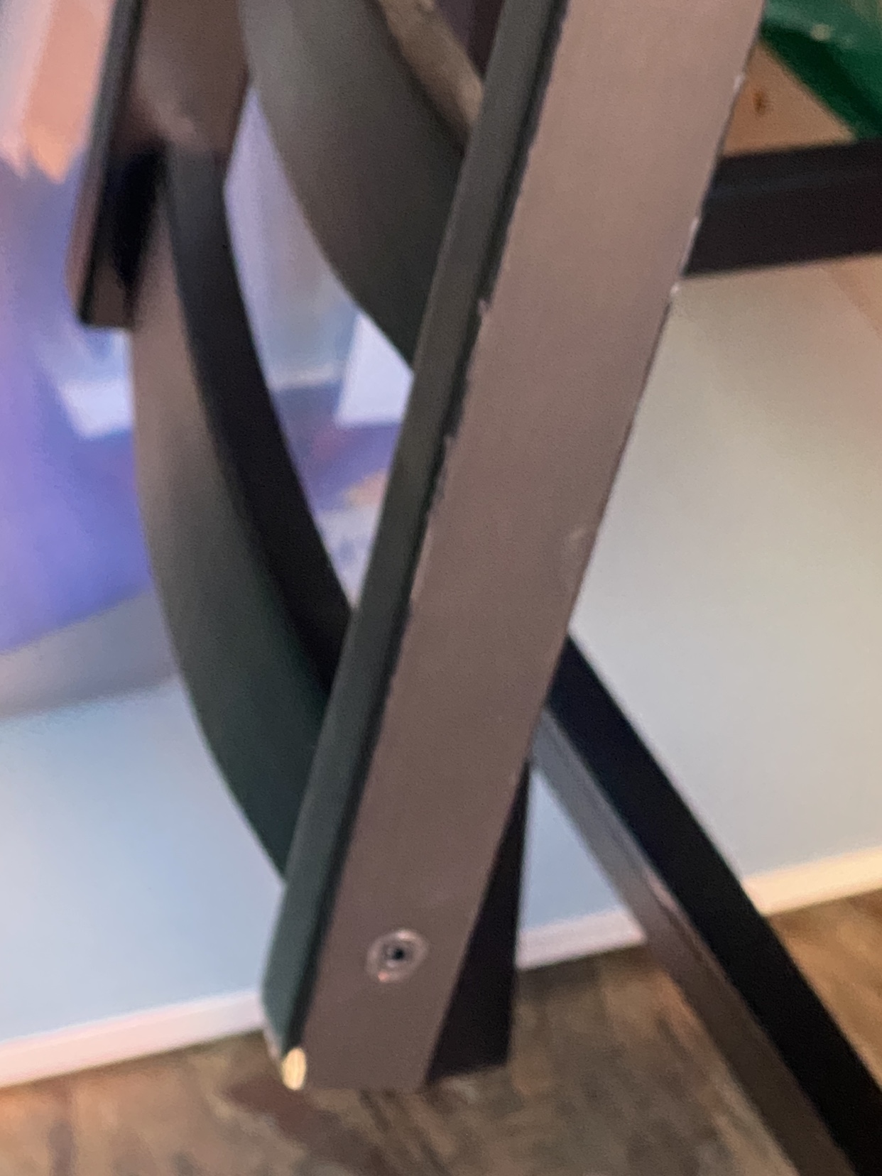 Black Kitchen Table Set with 6 Stools - photo 3