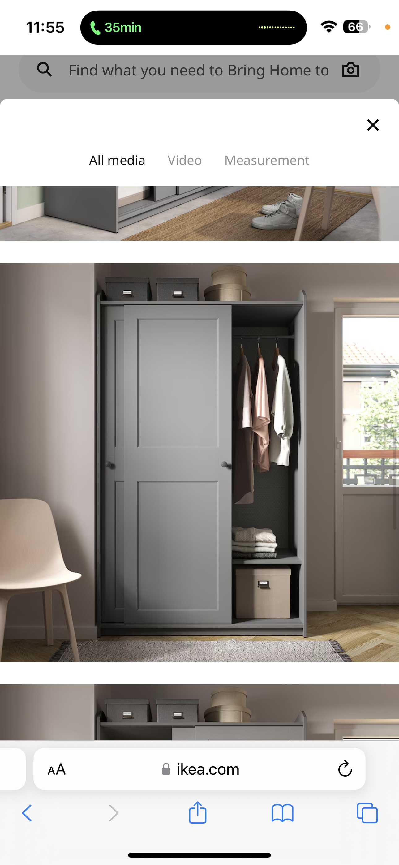 IKEA HAUGA Wardrobe - photo 4