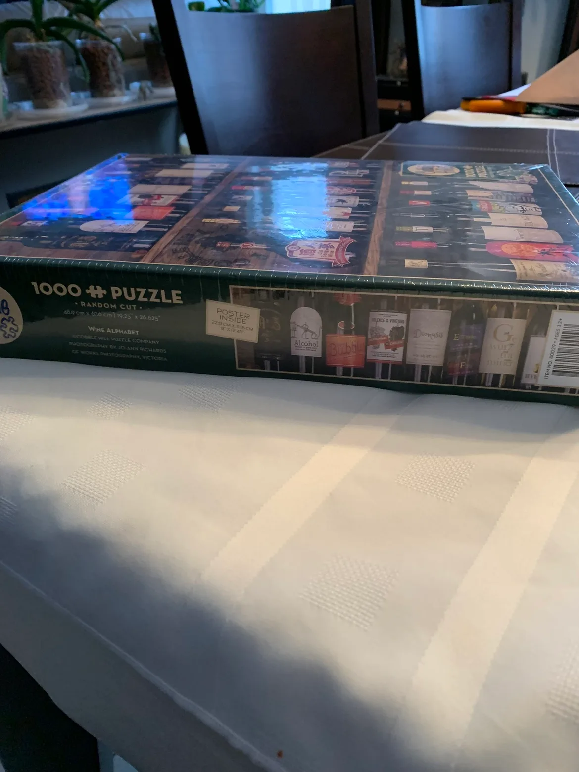 Cobble Hill 1000 Piece Wine Alphabet Puzzle image indicator(2)