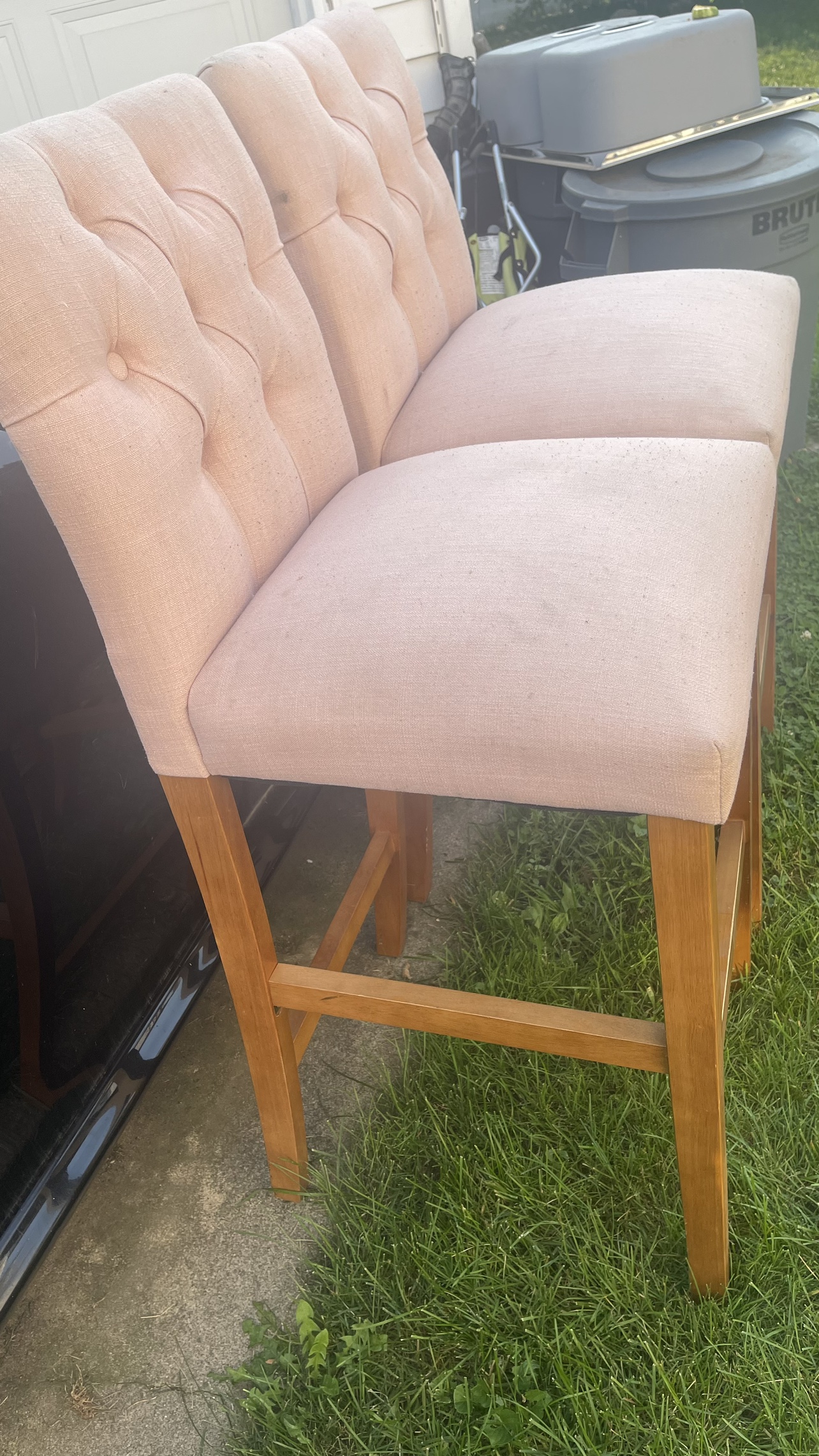 Set of Two Counter Height Bar Stools - photo 2