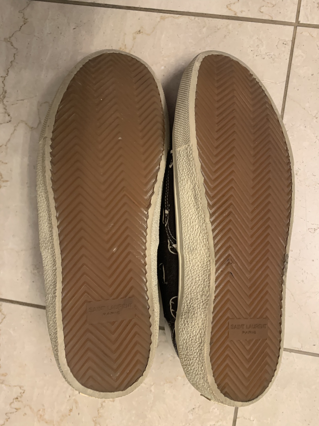 Saint Laurent Men’s Fangs Sneakers size 43 EU - photo 4