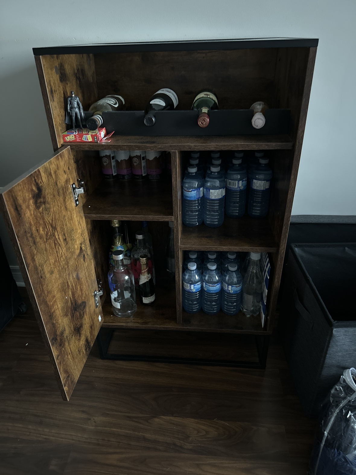 Wooden Cabinet with Glass Top - photo 5
