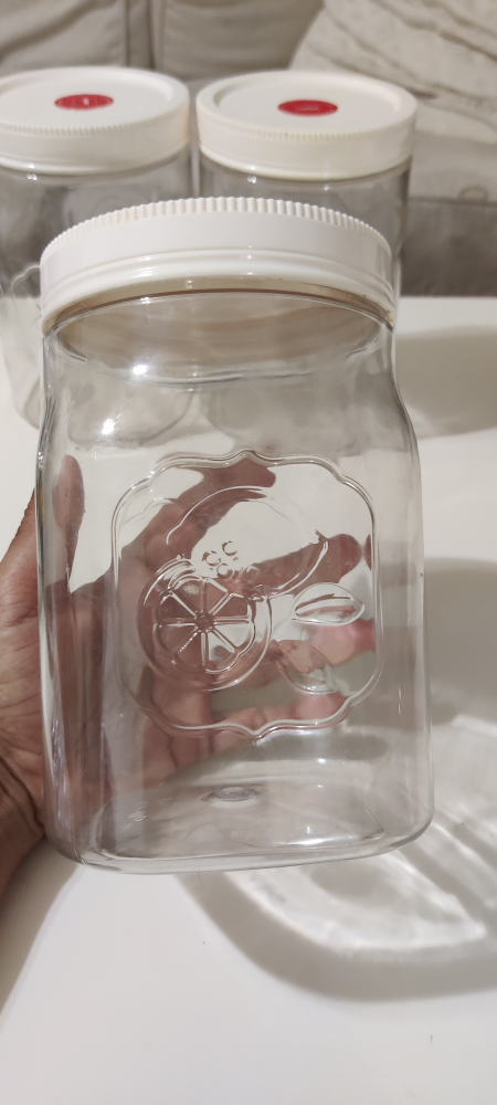 Set of 3 Jars with lid - photo 2