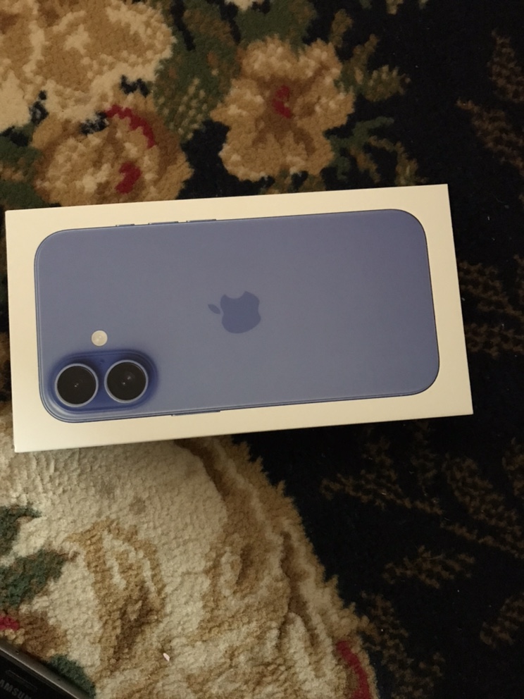 iPhone 16 128 gig , blue for sale