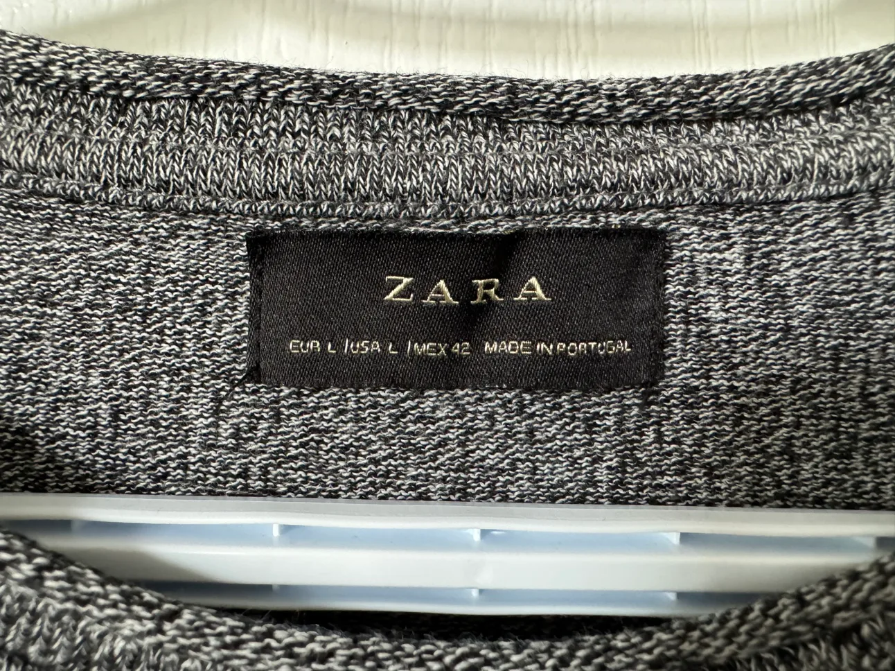 Zara Men’s Heather color T-Shirts image indicator(4)