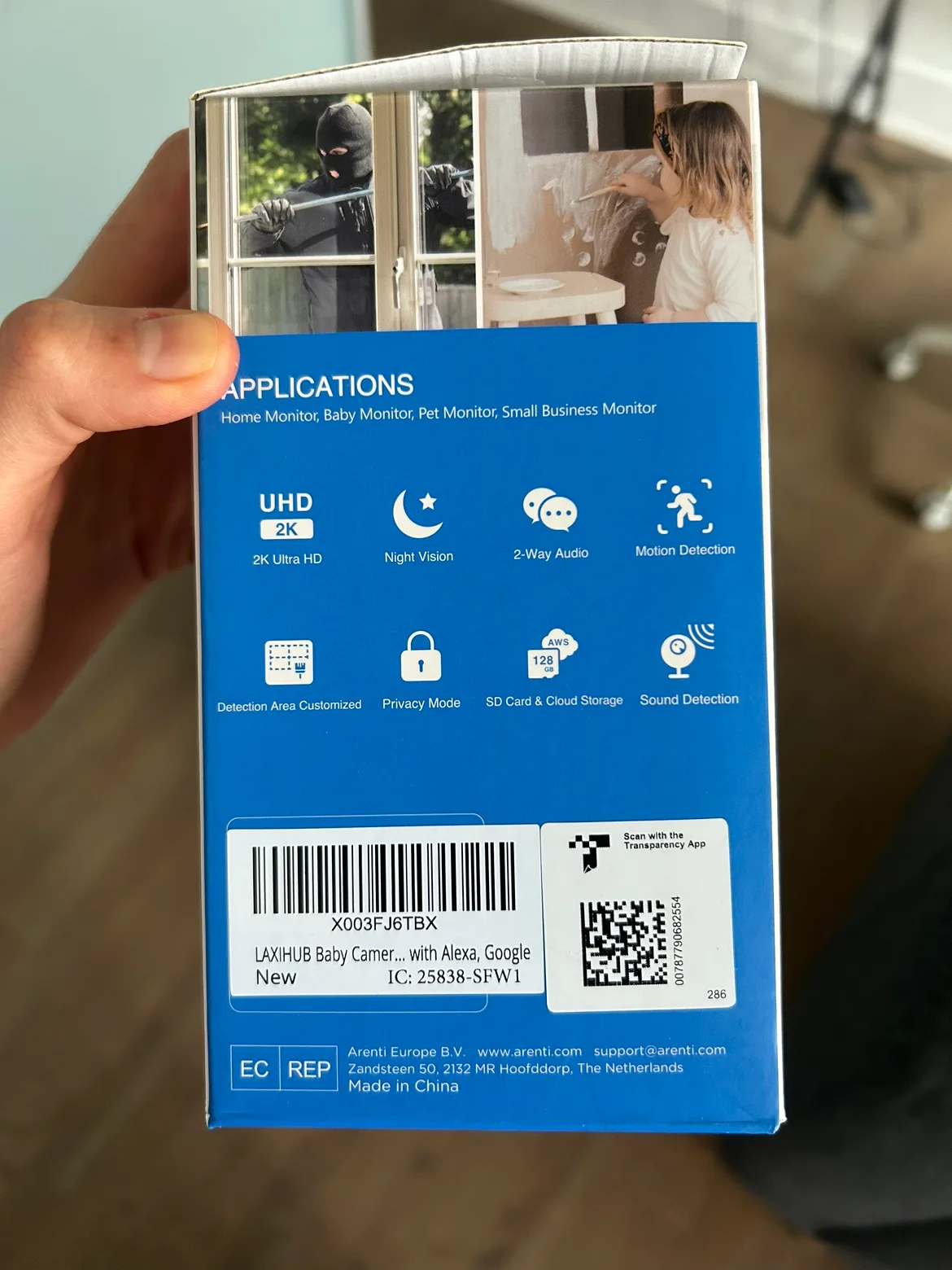 Indoor Camera image indicator(2)