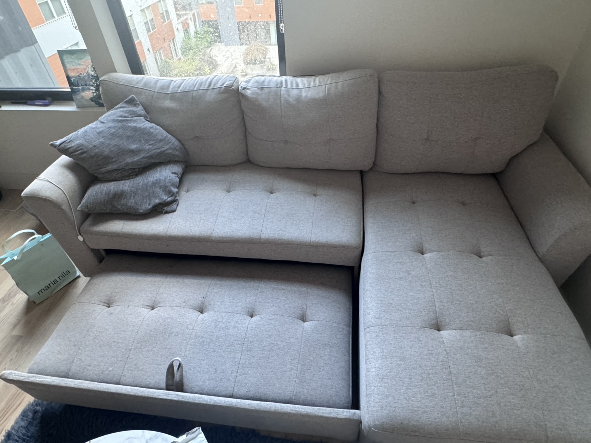 Grey Sectional Sofa - photo 2